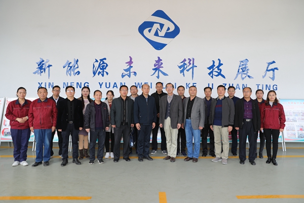 山东泰山技师学院老师到公司考察交流