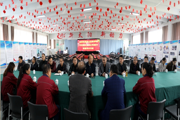 山东泰山技师学院老师到公司考察交流