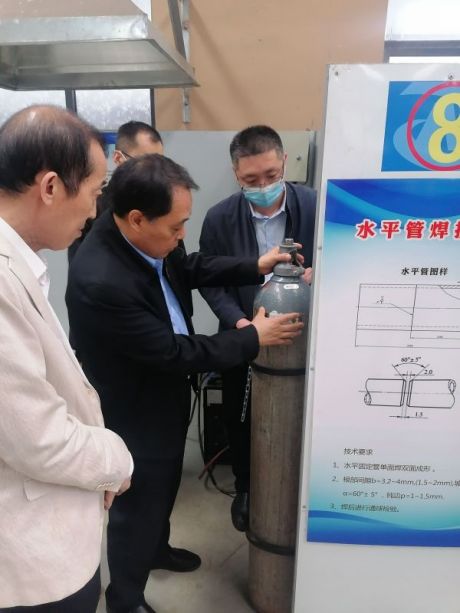 泽能公司迎接氩气专项整治行动检查