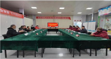 鲁社通李斌经理来泽能公司考察