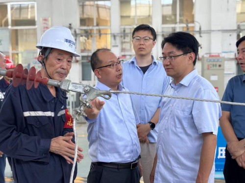 2025年7月27日山东华电集团新能源专家领导考察调研