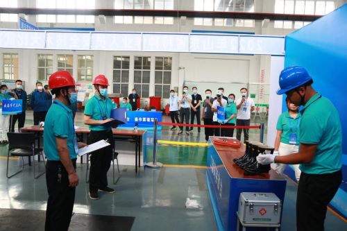 2022年山东省特种作业人员安全技术大比武高压电工比赛在泽能公司举办