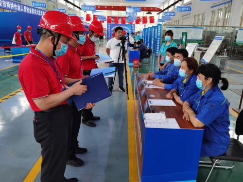 2022年泰安市特种作业人员安全技术大比武高压电工比赛在山东泽能电力科技有限公司举办