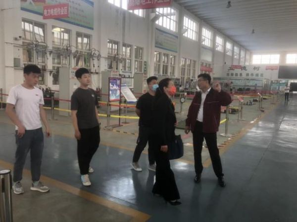 我公司与新泰超英职业培训学校建立合作