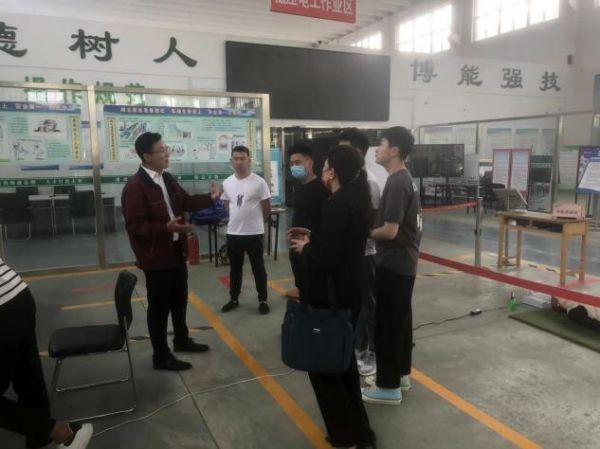 我公司与新泰超英职业培训学校建立合作