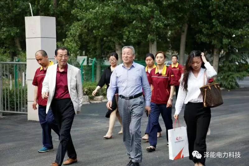 柿子新能源有限公司唐玉敏总经理来我公司调研洽谈