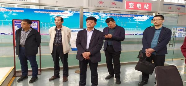 泰安市、肥城市应急管理局领导来泽能公司视察指导高压电工技能大赛筹备工作情况