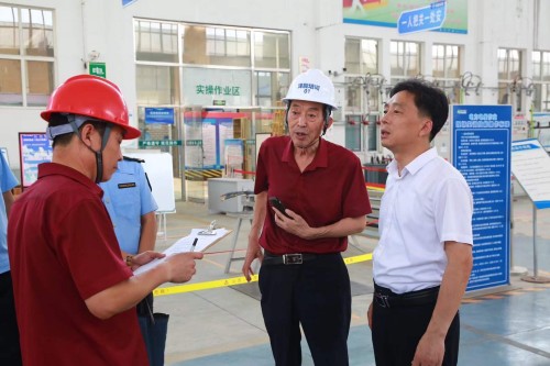 肥城市应急局深入泽能电力考察交流 共筑有限空间作业安全新标杆