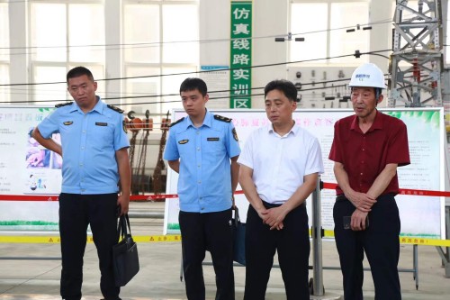 肥城市应急局深入泽能电力考察交流 共筑有限空间作业安全新标杆