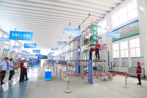肥城市应急局深入泽能电力考察交流 共筑有限空间作业安全新标杆
