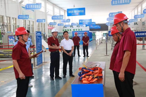 肥城市应急局深入泽能电力考察交流 共筑有限空间作业安全新标杆