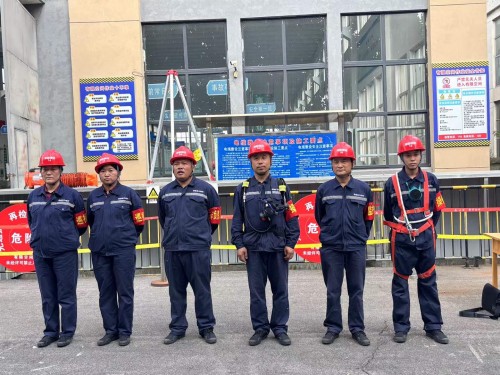 肥城市应急局深入泽能电力考察交流 共筑有限空间作业安全新标杆