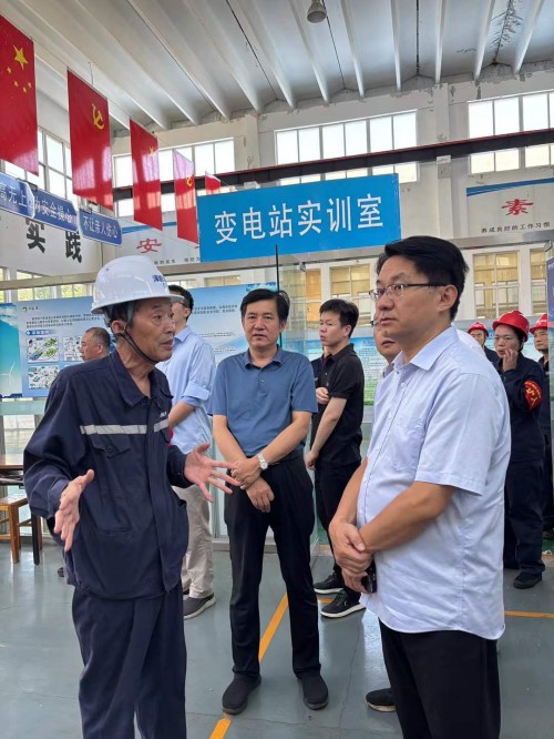 2025年7月27日山东华电集团新能源专家领导考察调研